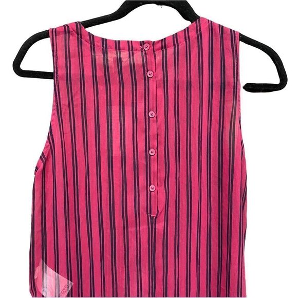 Banana republic size S sleeveless sheer top New with tags! Tunic long - Picture 4 of 10